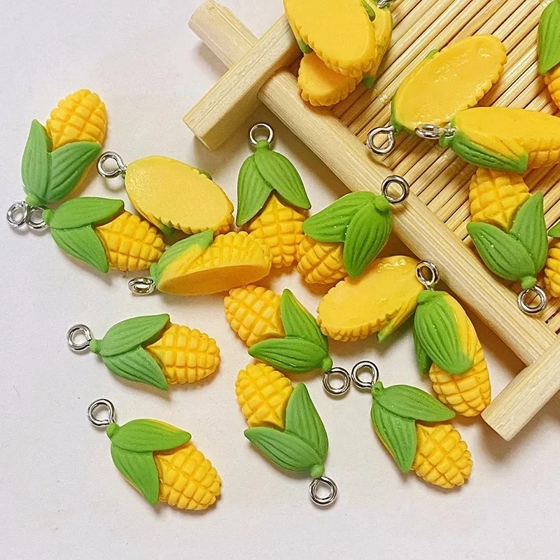 Resin Craft Material - 20 Breloques en résine amusantes en