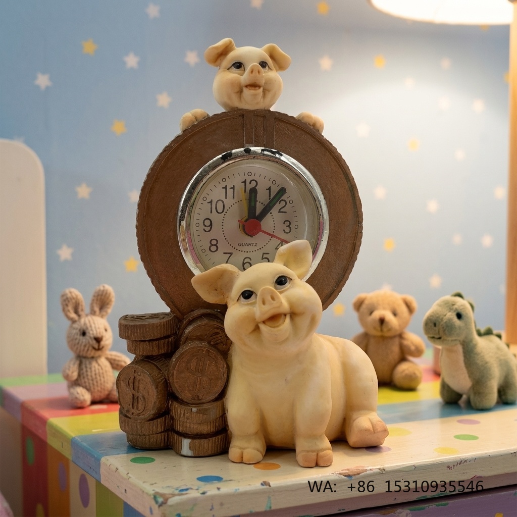 Resin Crafts - Horloge en résine artisanale personnalisée, peinte