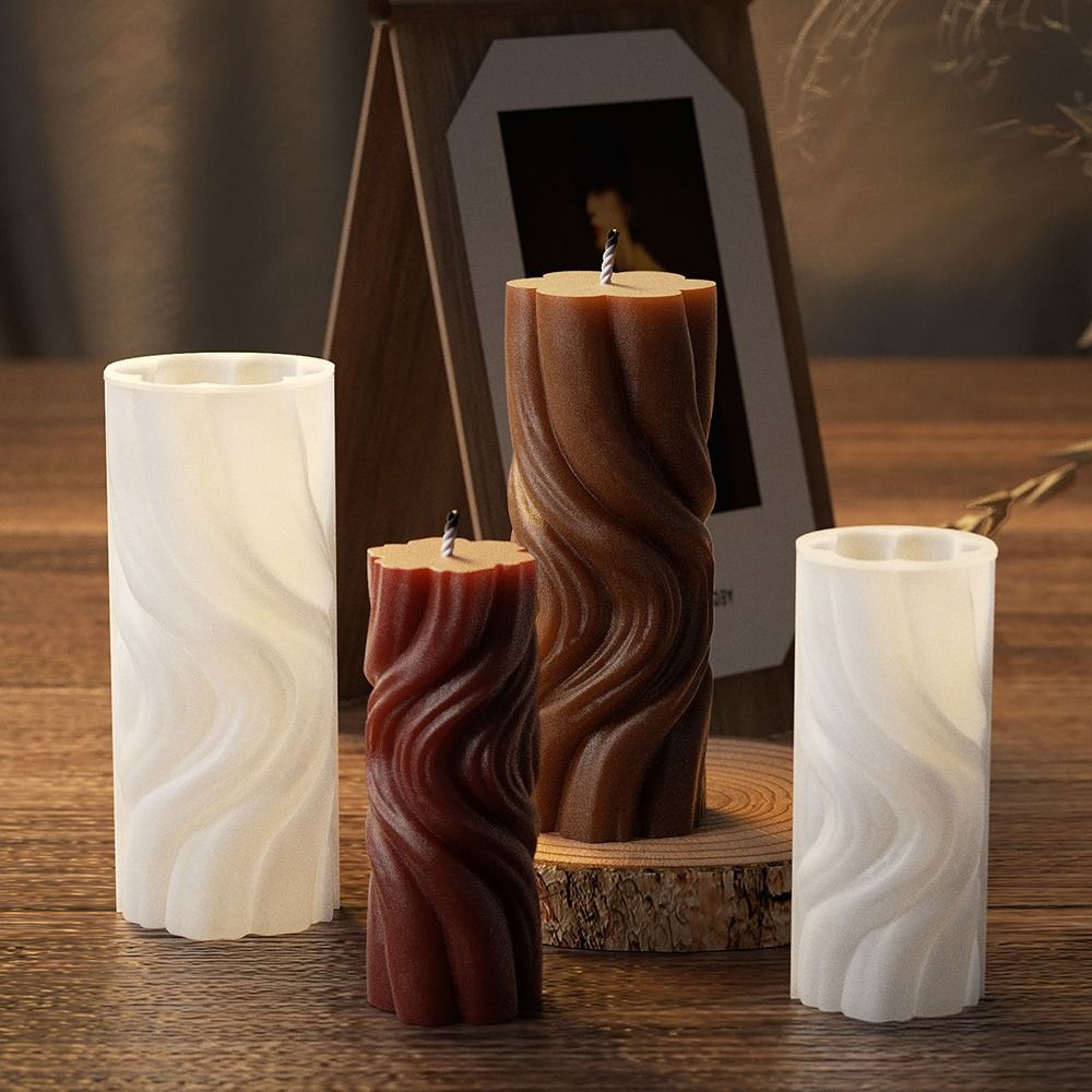 Moule à bougie cylindrique en  - Resin Ocean Wave Mold avis et prix