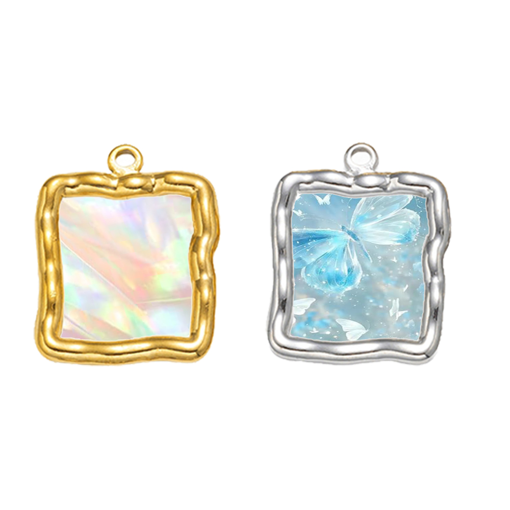 Pendentifs ronds en forme de c - Resin Craft Material avis et prix