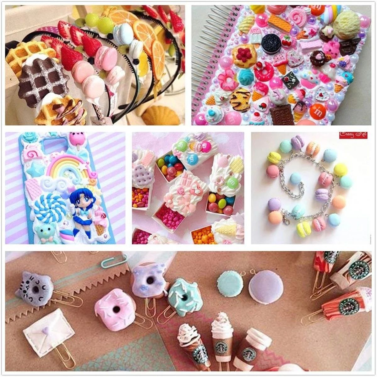 30 pièces de breloques de Slim - Resin Craft Material avis et prix