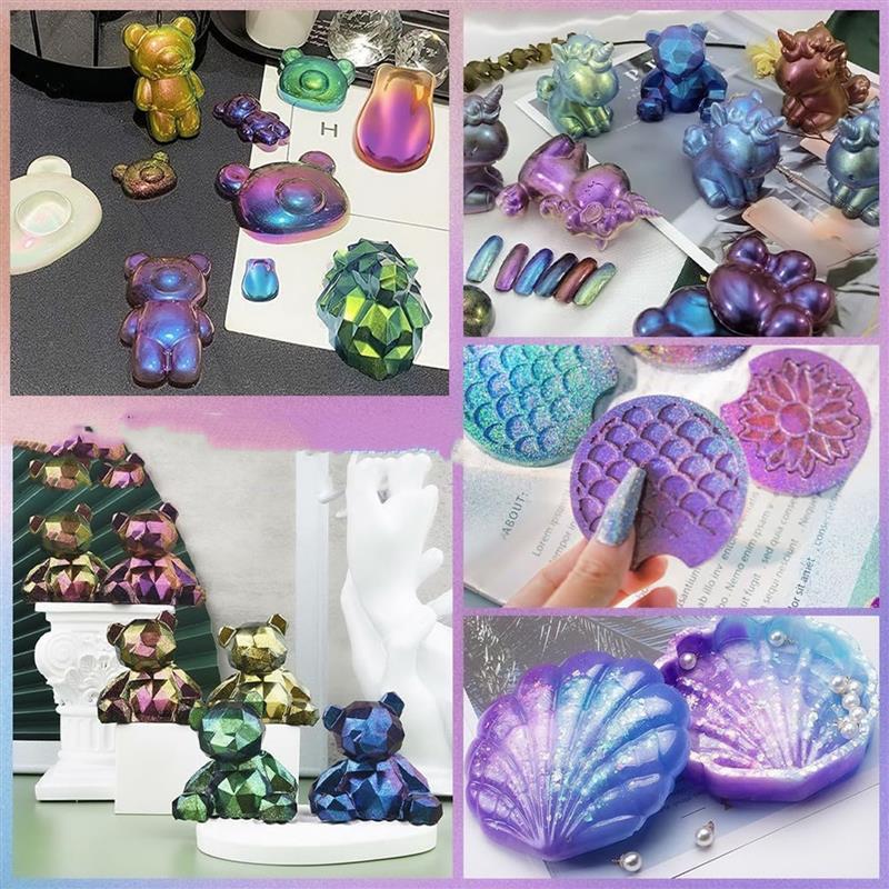 Pigment de résine caméléons mi - Resin Pigment Set avis et prix