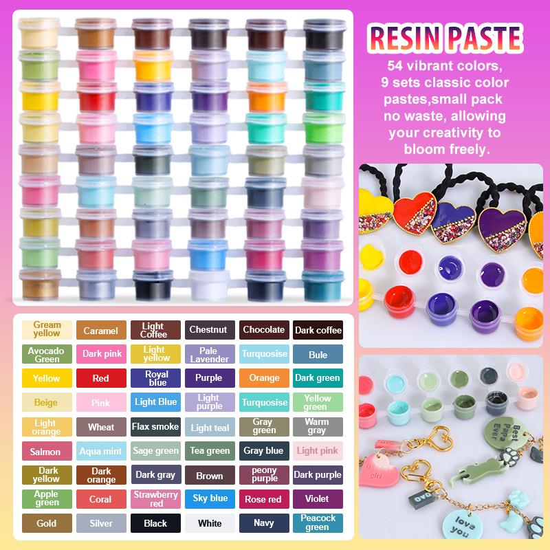 6 couleurs/ensemble de pigment - Resin Pigment Set avis et prix