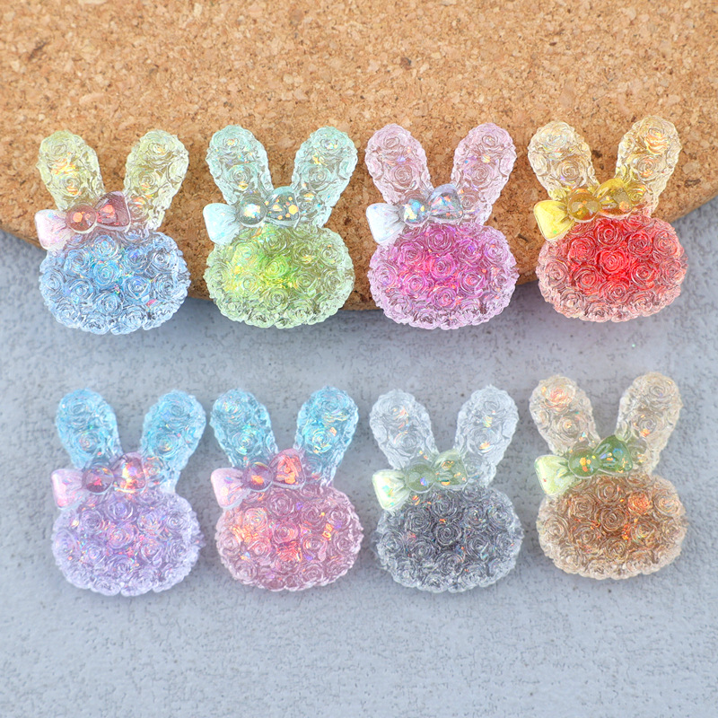 Lot de 5 cabochons en résine l - Resin Craft Material avis et prix
