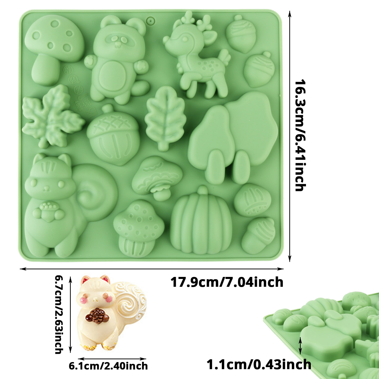 1 moule à gâteau en silicone e - Resin Craft Material avis et prix